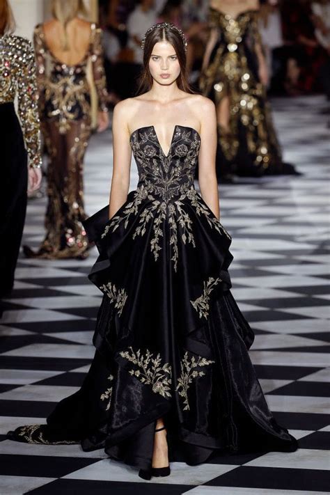 beautiful designer runway evening gowns.